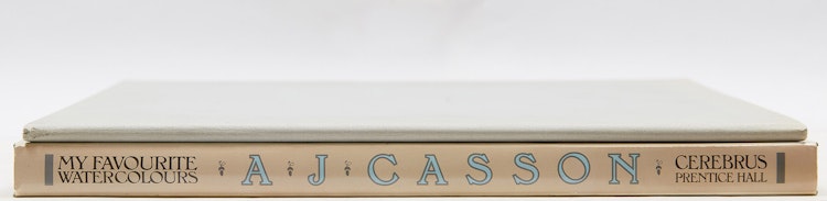 Artwork by  Books and Reference,  Paul Duval, “A.J. Casson: My Favourite Watercolours 1919 to 1957”; A.J. Casson “Sunlit Isle” lithograph