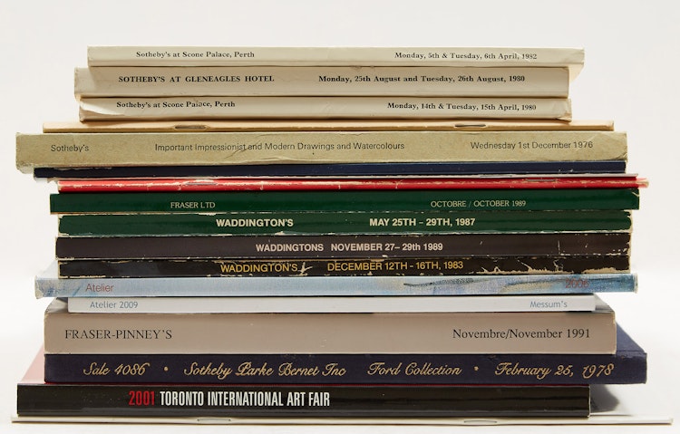 Artwork by  Books and Reference,  Two Hundred and Seven Assorted Auction Catalogues