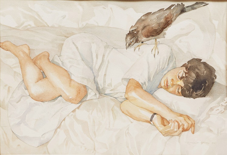 Artwork by Rudolf Stüssi, Figural Study