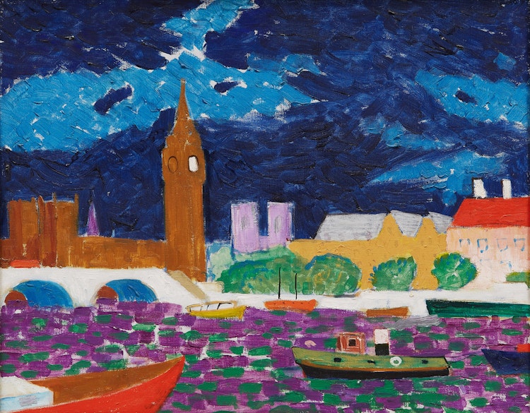 Artwork by Paul Duval, Europe at Night