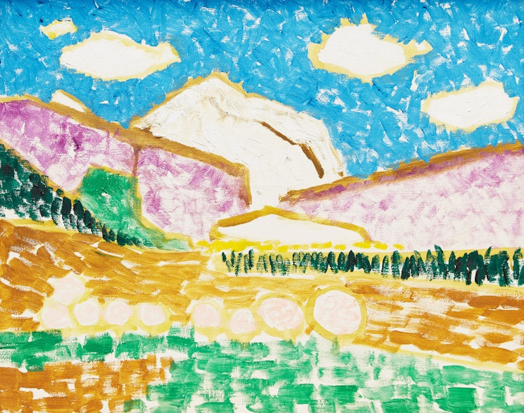 Artwork by Paul Duval, Valley Landscape