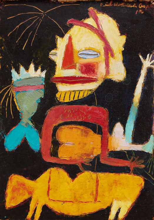 Artwork by Peter Aspell, The Lustful King