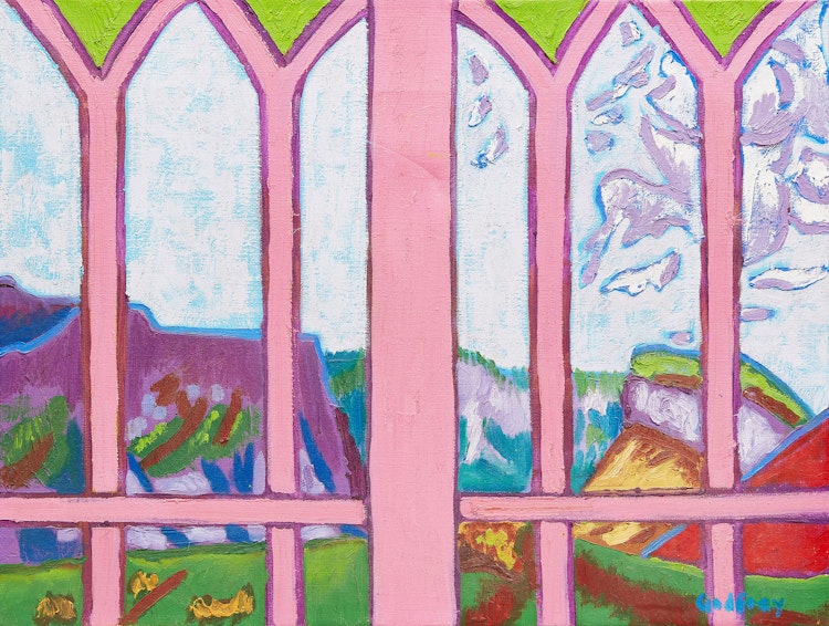 Artwork by John Godfrey, Provence