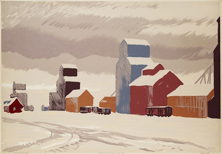 Artwork by John Ensor, Summer’s Store