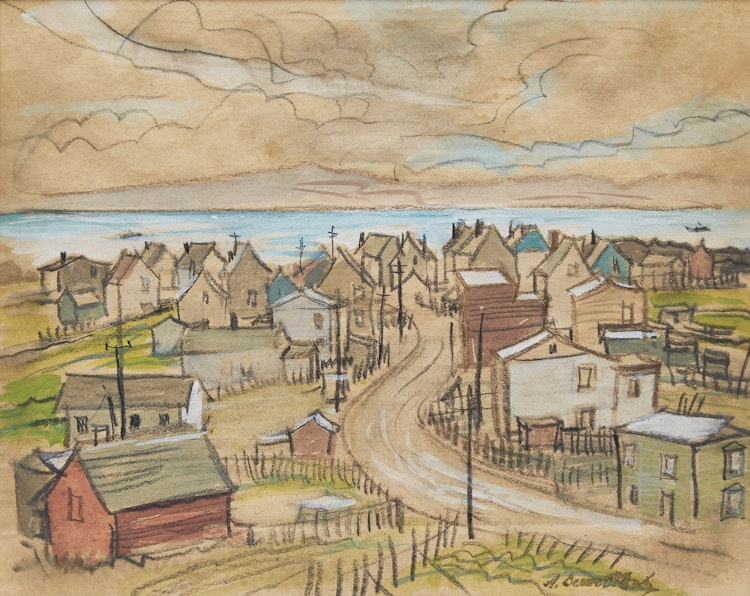 Artwork by Alexandre Bercovitch, Newfoundland VII