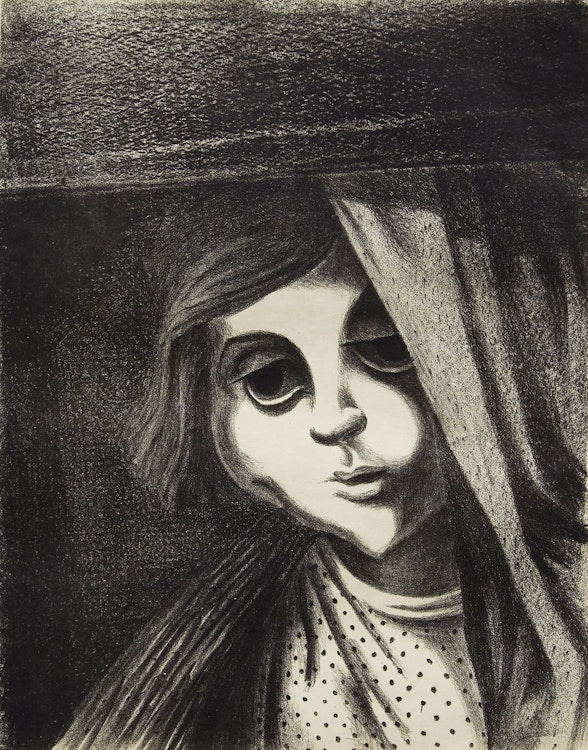 Artwork by Frederick Hagan, Molly