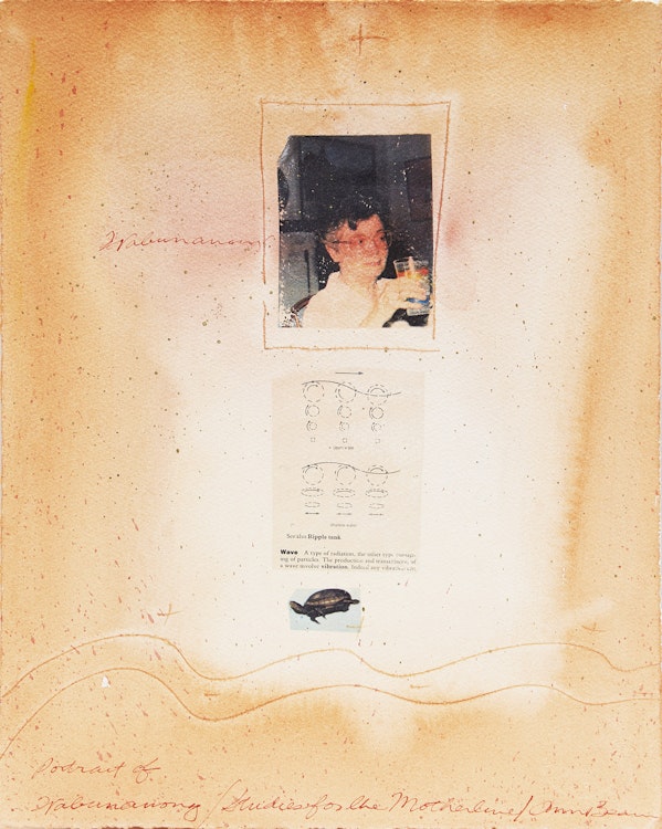 Artwork by Ann Beam, Two Studies for the Motherline
