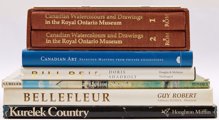 Artwork by  Books and Reference,  Eight Canadian Art Reference Books