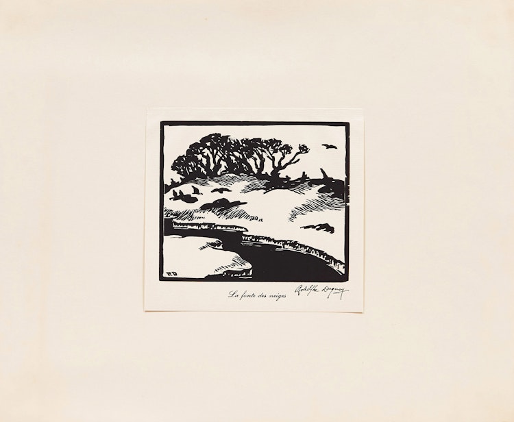 Artwork by Rodolphe Duguay, Vent d’automne; La fonte des neiges