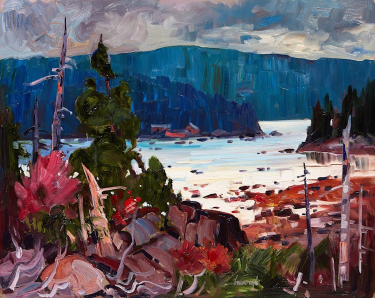 Artwork by Bruno Côté, Lumiere sur la Ste Marguerite