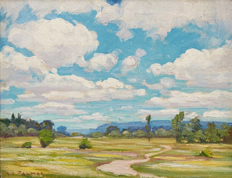 Artwork by Herbert Sidney Palmer, Pastoral Landscape
