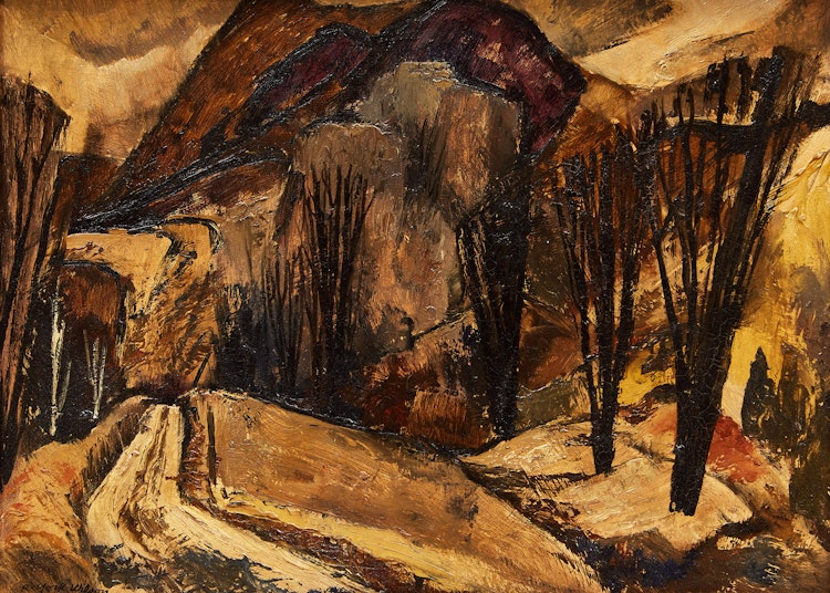 Artwork by Ronald York Wilson, Laurentian Road