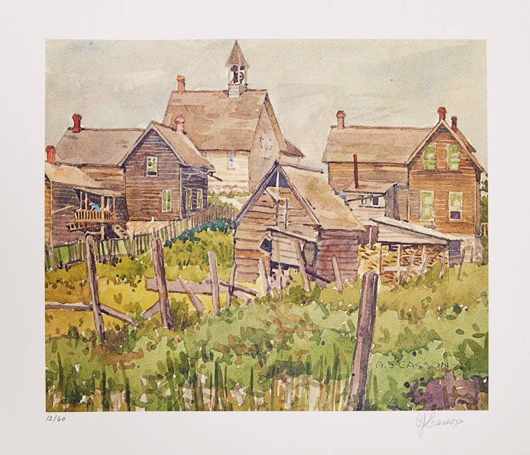 Artwork by Books and Reference, A.J. Casson: Watercolours