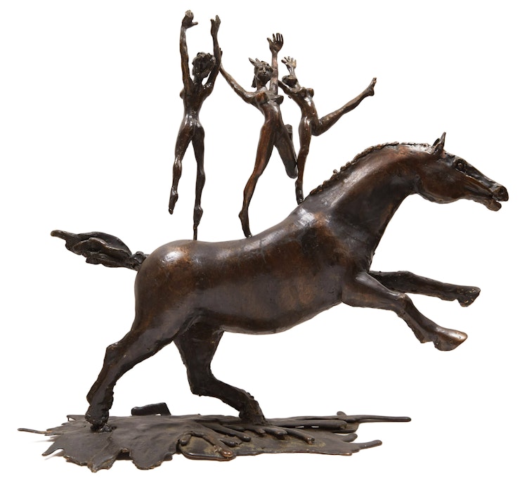 Artwork by Bruce Garner , Chinese Horse