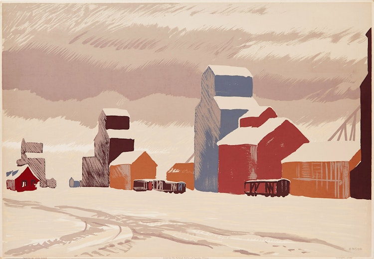 Artwork by John Ensor, Summer’s Store