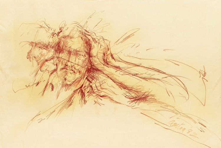 Artwork by Telford Fenton, Two Works on Paper