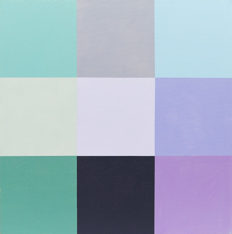 Artwork by Steve Rockwell , Jeremy McPherson vs. William Fisk, Milk Gallery, February 22, 2001 (Color Match Series)