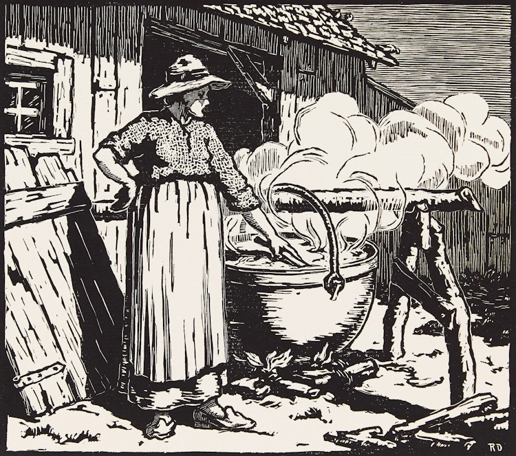Artwork by Rodolphe Duguay, La bassin de savon