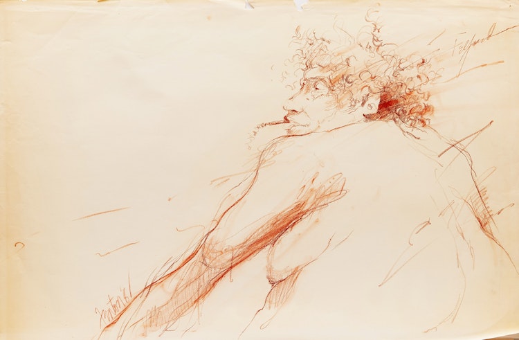 Artwork by Telford Fenton, Two Portraits