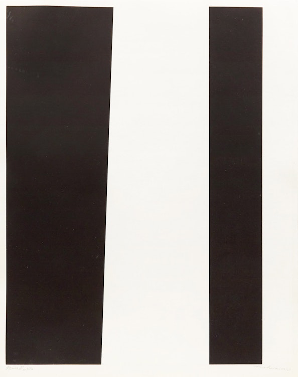 Artwork by Guido Molinari, Untitled (Vertical blanc), 1956-67
