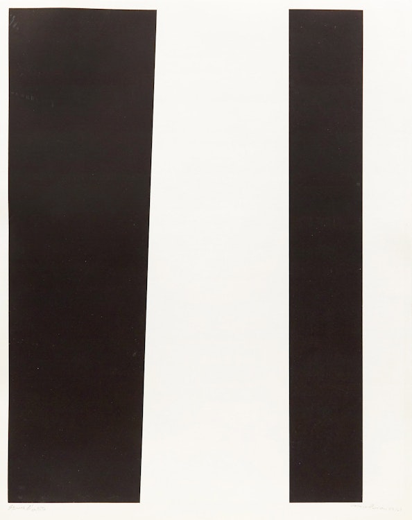 Artwork by Guido Molinari,  Untitled (Vertical blanc), 1956-67