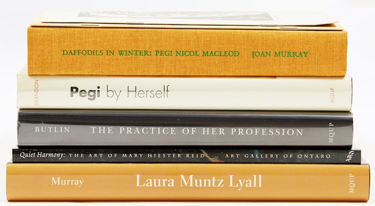 Artwork by Books and Reference, 7 Canadian Women Artist Reference Books and Pamphlets