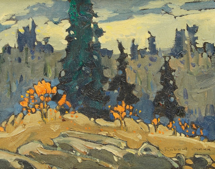 Artwork by Robert Genn, Autumn Activation
