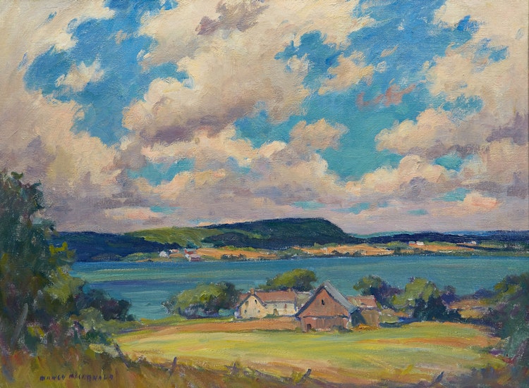 Artwork by Manly Edward MacDonald, Home by the Bay