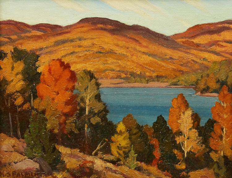 Artwork by Herbert Sidney Palmer, Carson Lake, Ontario