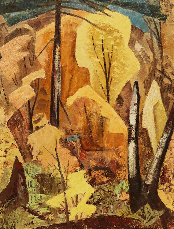Artwork by Yvonne McKague Housser, Autumn