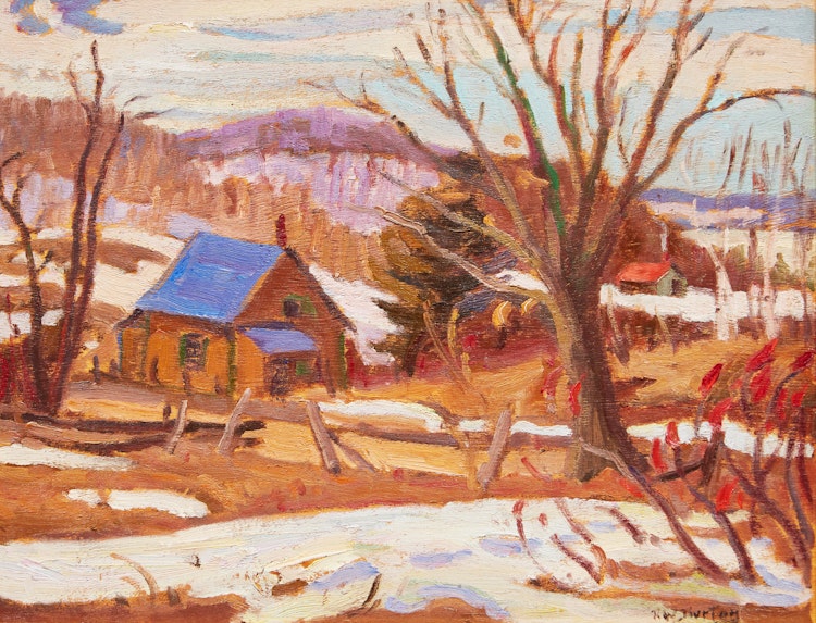 Artwork by Ralph Wallace Burton, Spring Near Chénéville, Que.