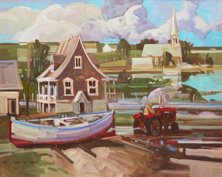 Artwork by Paul Tex Lecor, Matane