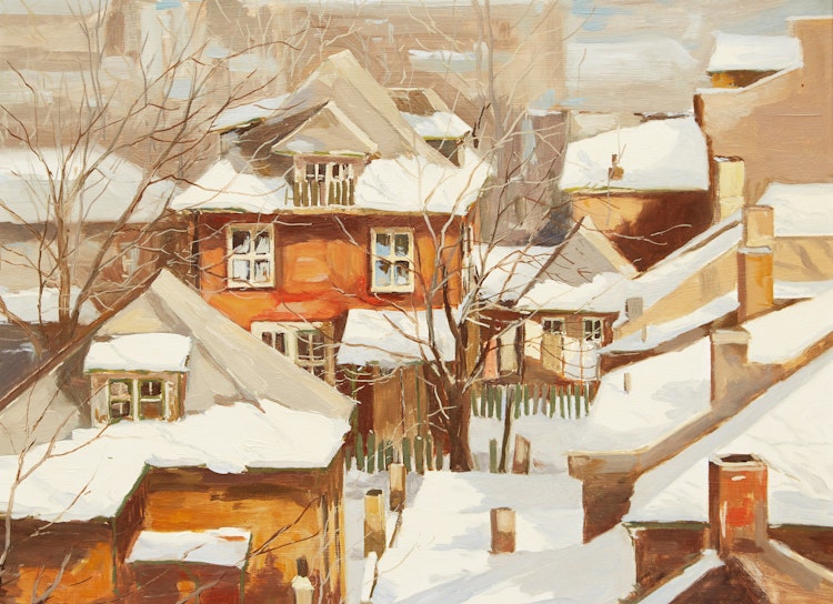 Artwork by Arto Yuzbasiyan, Cabbage Town, Toronto