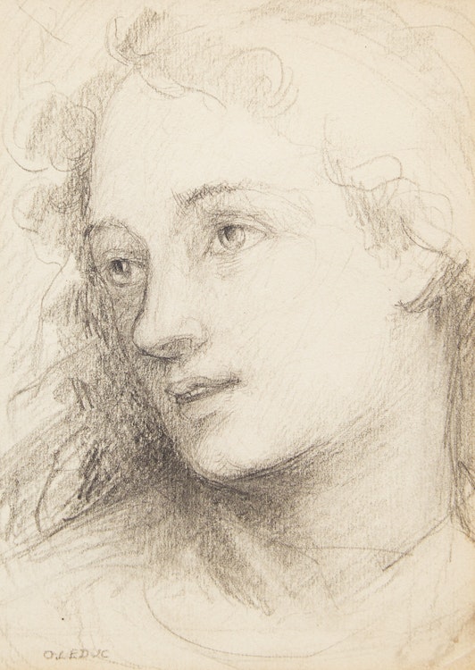 Artwork by Ozias Leduc,  Portrait of a Woman