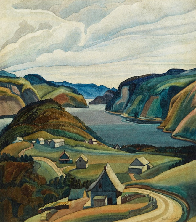 Artwork by Peter Haworth, Saguenay
