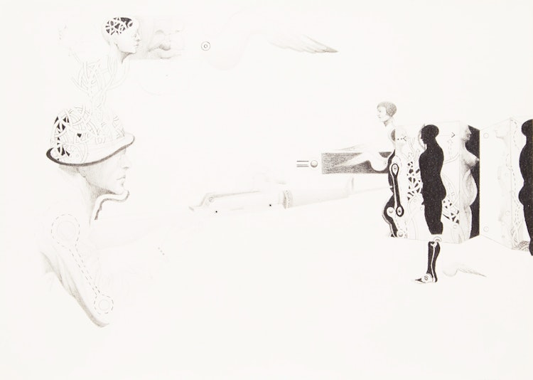 Artwork by Esther Warkov, Target Practice