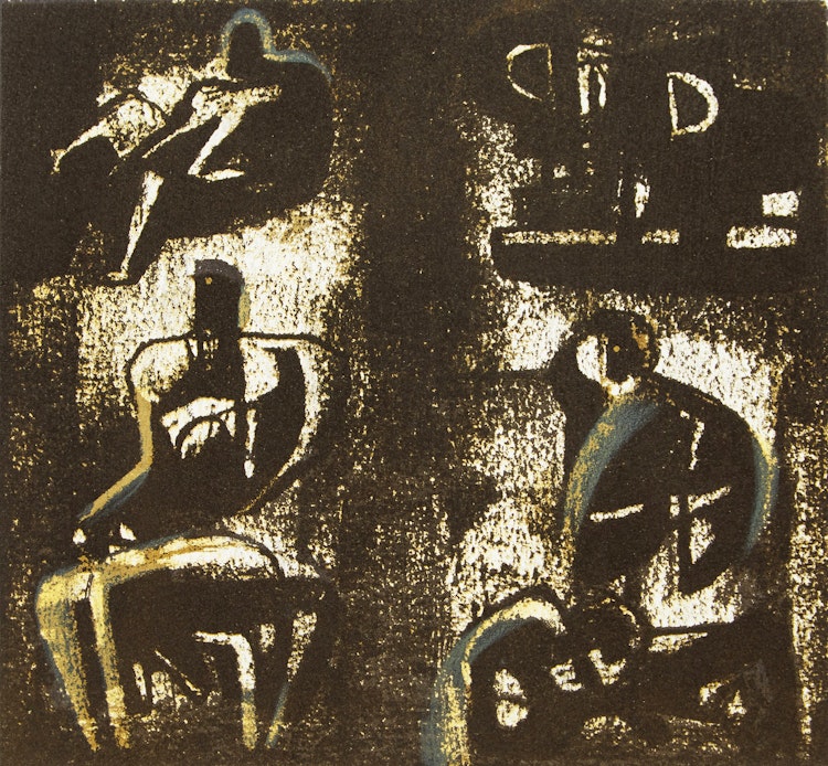Artwork by Henry Moore, Ideas from Metal Sculpture #4