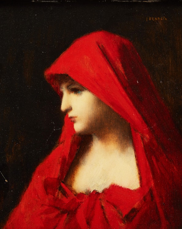 Artwork by Attributed to Jean-Jacques Henner,  Fabiola