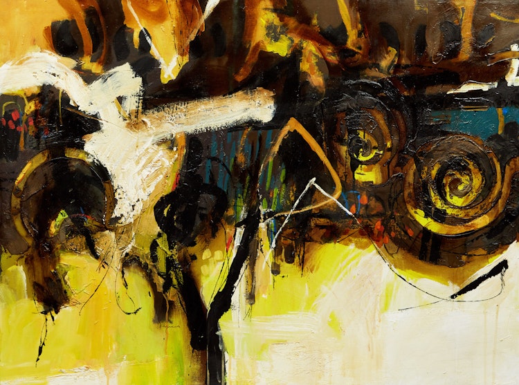 Artwork by Jean-Pierre Lafrance, Close-Up