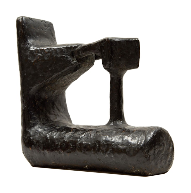 Artwork by Irving Burman, Abstract Form