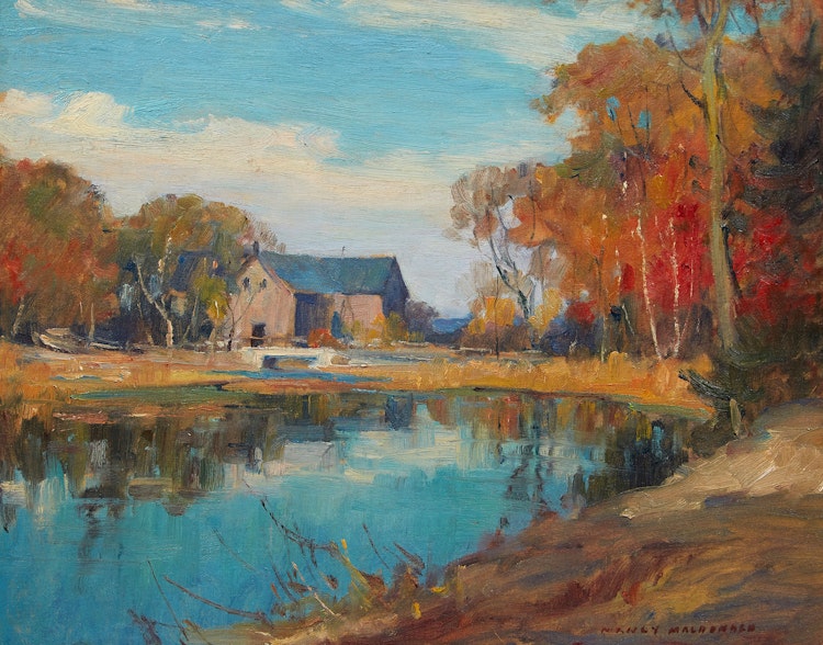 Artwork by Manly Edward MacDonald, Summer’s End, Prince Edward County