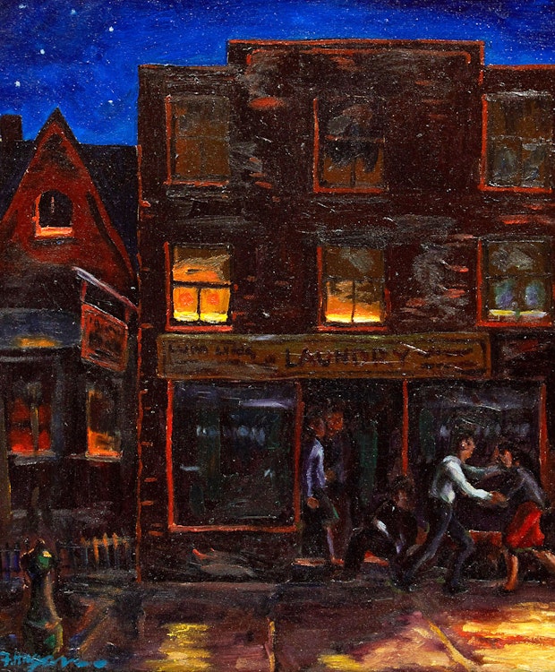 Artwork by Frederick Hagan, Midnight