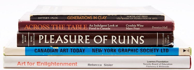 Artwork by Books and Reference, Five Books on Canadian and International Arts