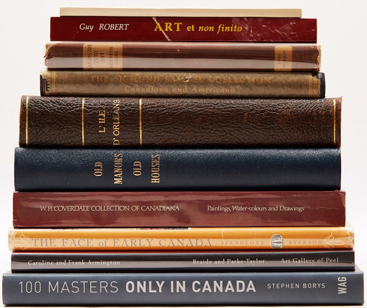 Artwork by  Books and Reference,  A Selection of Ten Canadian Art Reference Books