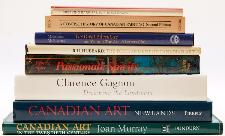 Artwork by  Books and Reference,  Eight Canadian Art Reference Books