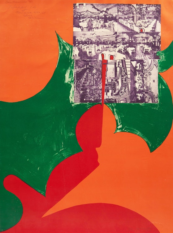 Artwork by Matsumi Kanemitsu, San Francisco (1968)