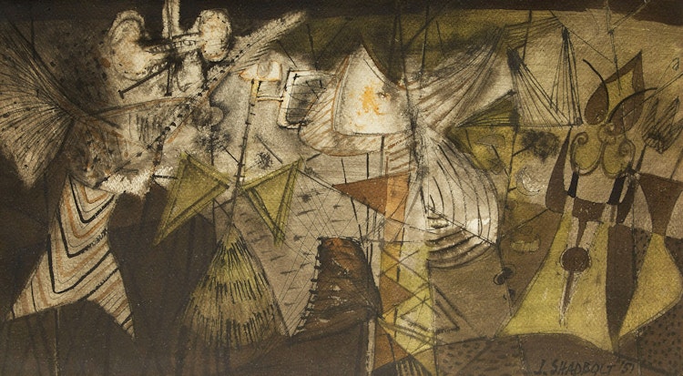 Artwork by Jack Leonard Shadbolt, Untitled
