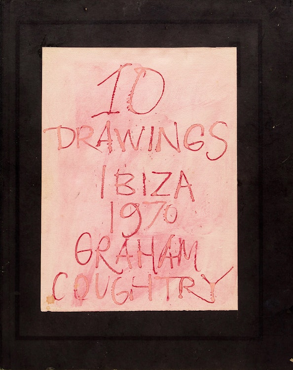 Artwork by John Graham Coughtry, 10 Drawings - Ibiza 1970