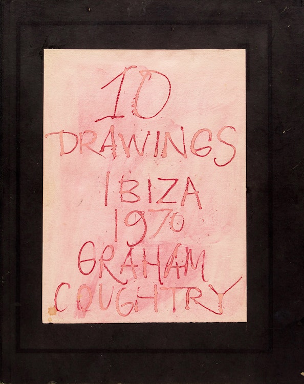 Artwork by John Graham Coughtry,  10 Drawings - Ibiza 1970