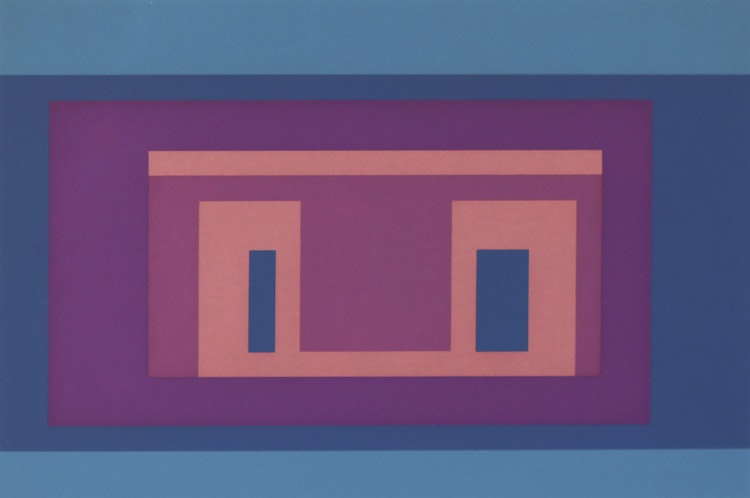 Artwork by Josef Albers, Variants 1967: IX